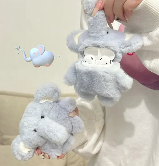 Cute Baby Elephant Airpod Case